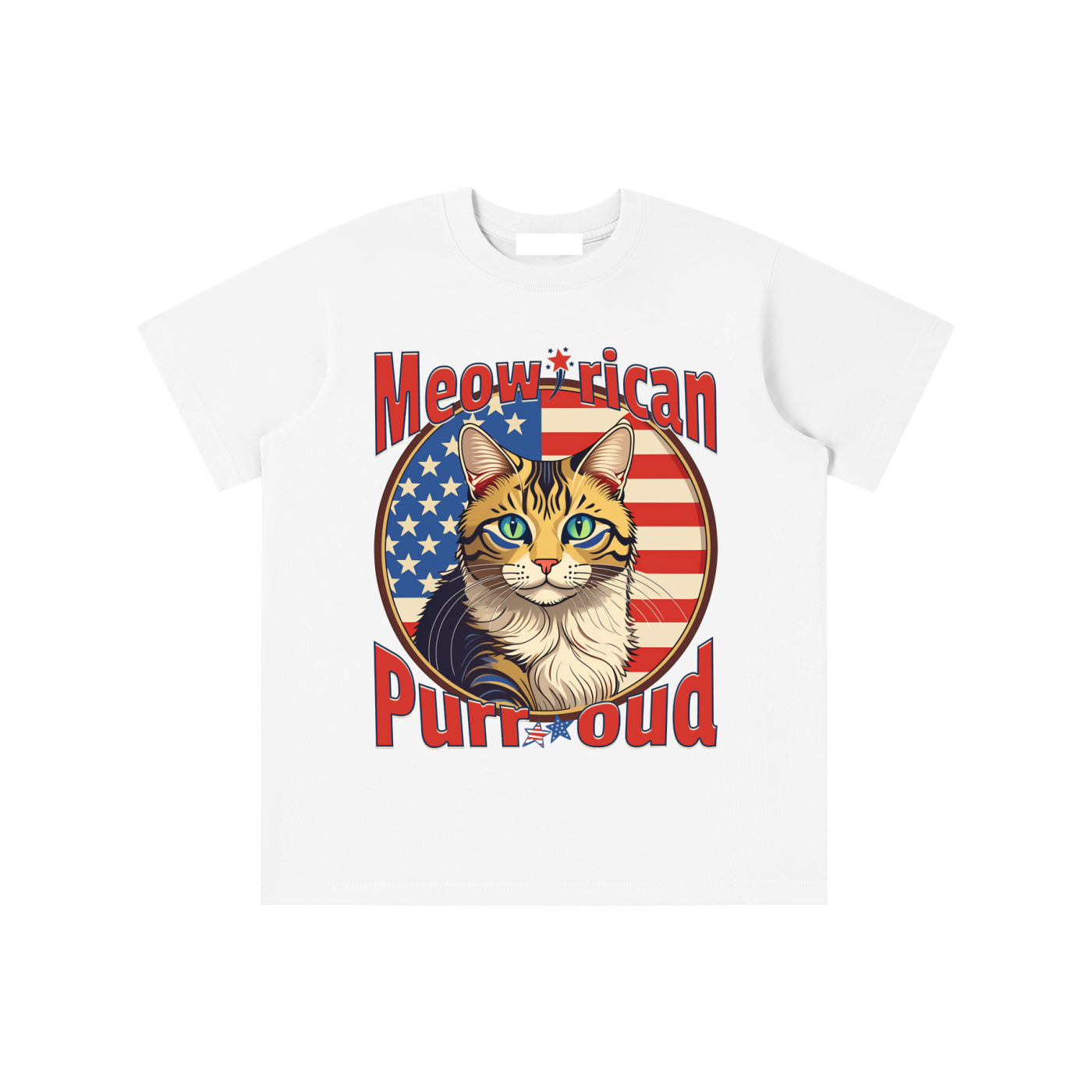 USA,Cat,Meow-rican,Purr-oud