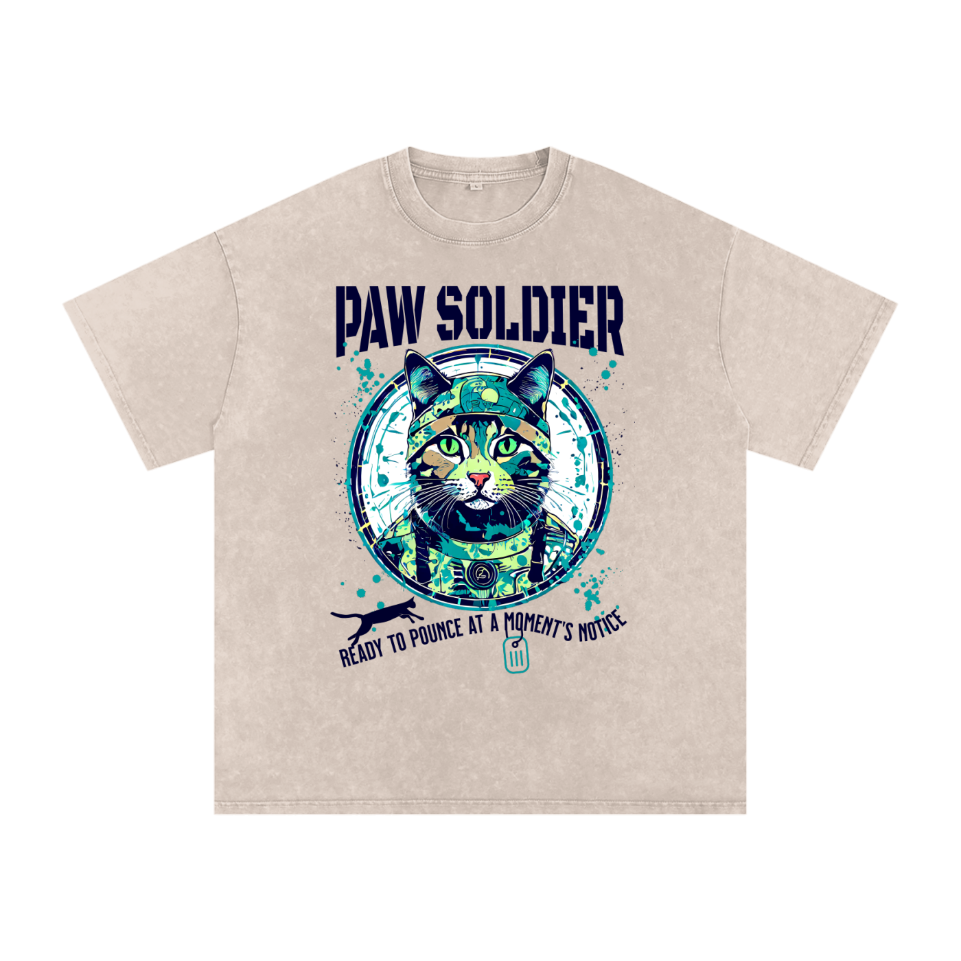 Cat,Paw Soldier,Ready to Pounce