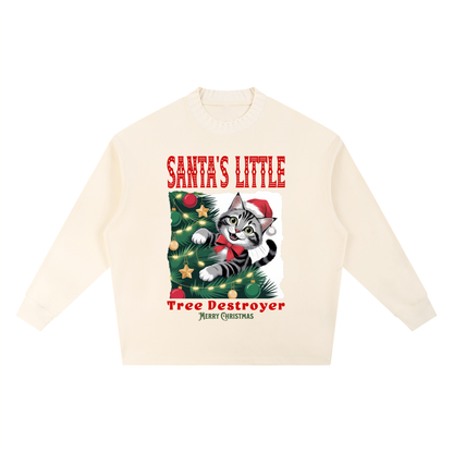 Christmas,Fun,Cat,Tree,Destroyer