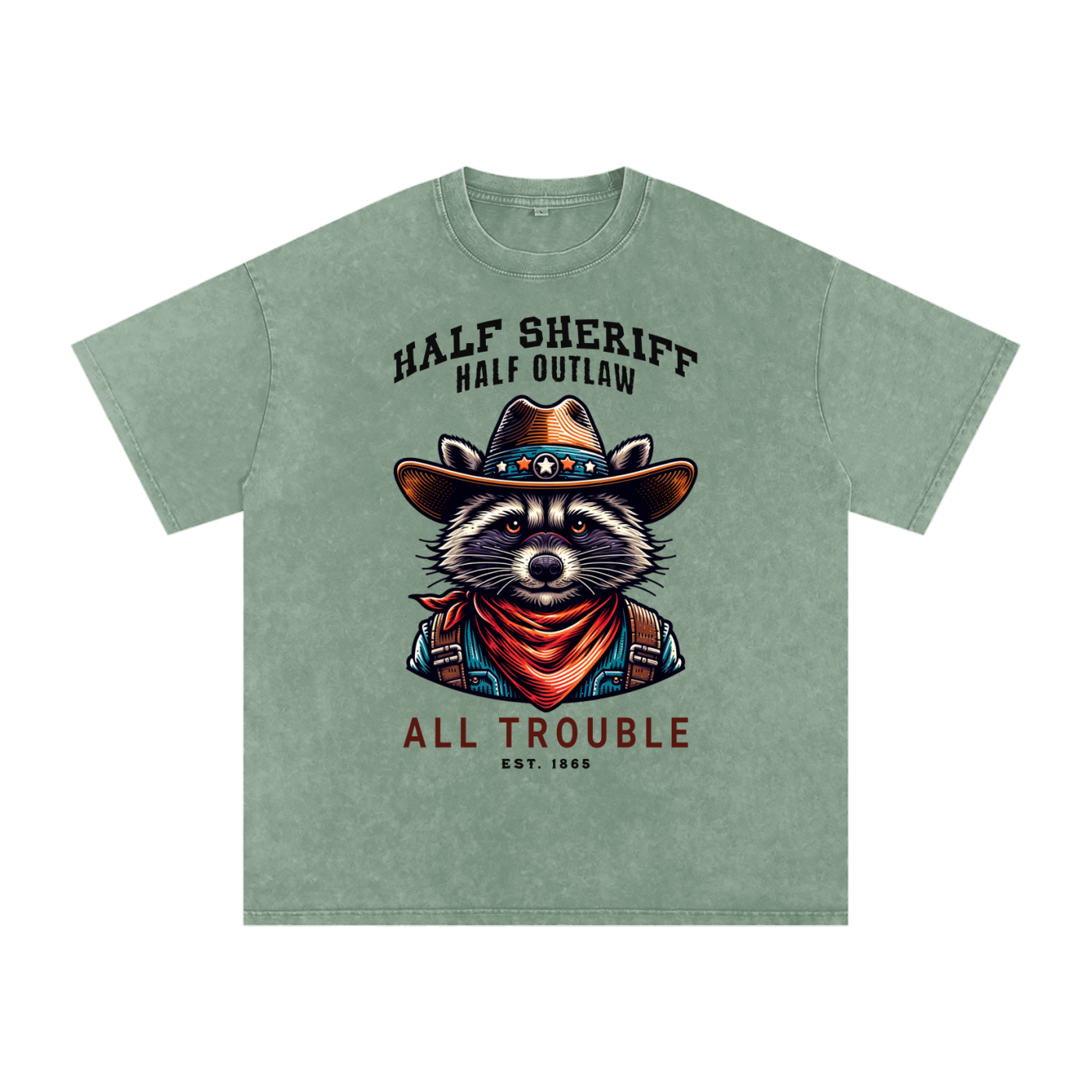 Raccoon,Sheriff,Outlaw,Trouble