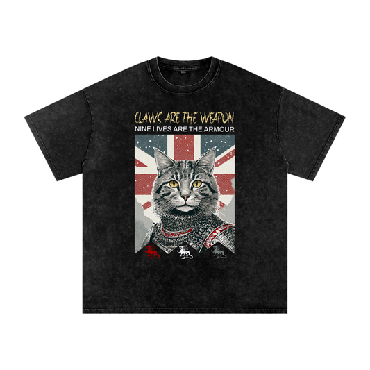 Knight,Cat,Claws,Armour