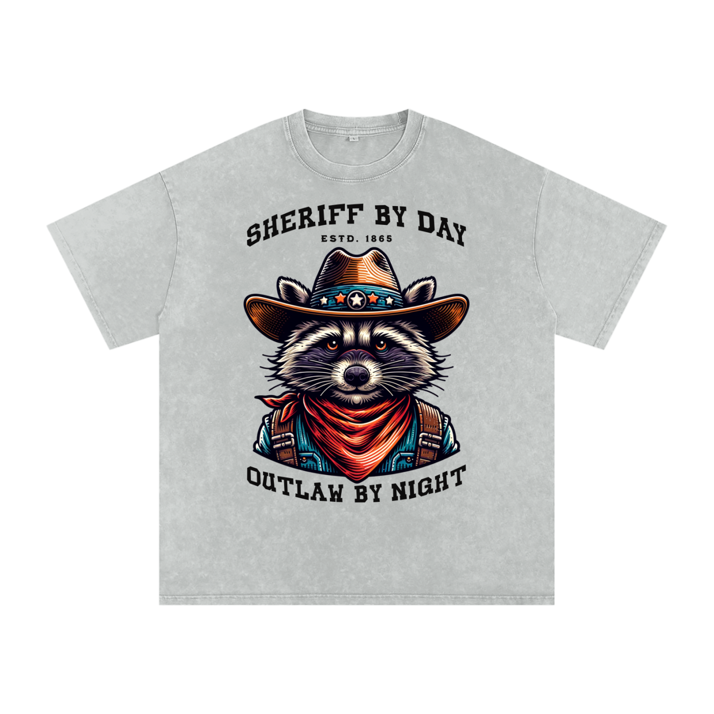 Raccoon,Sheriff,Outlaw,Day,Night