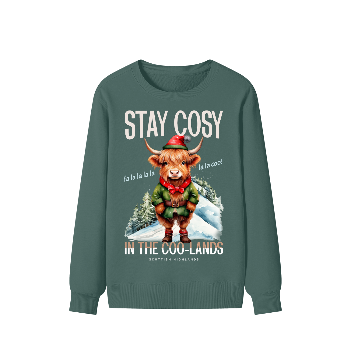 Winter,Christmas,Mountains,Highland,Highlands Cow 