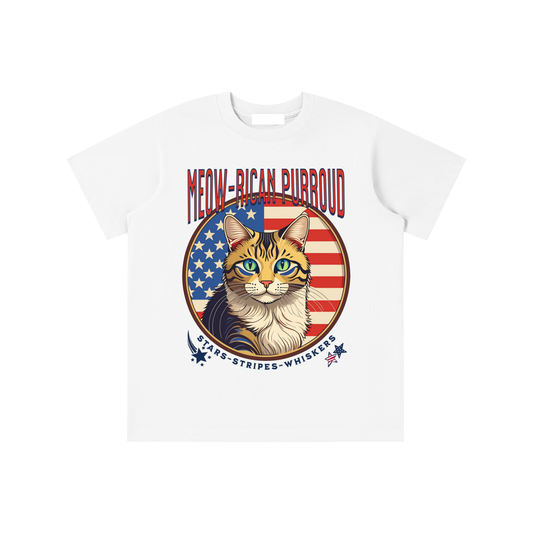 American,Cat,Proud,Kids