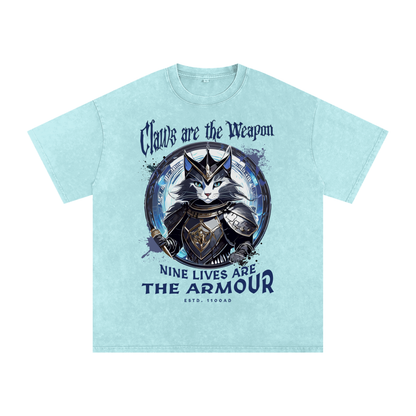 Knight,Cat,Nine Lives,Armour