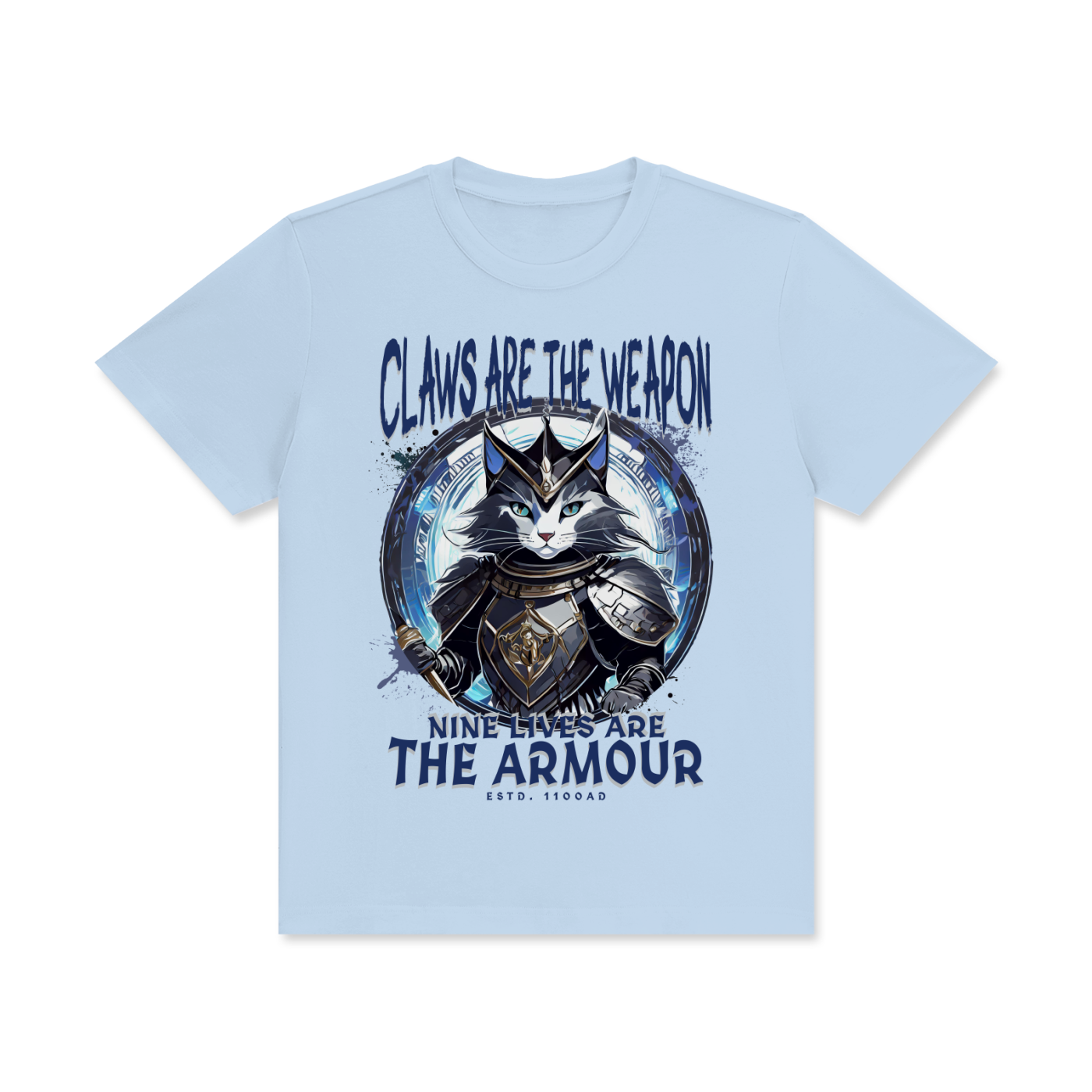 Knight,Cat,Nine,Lives,Claws