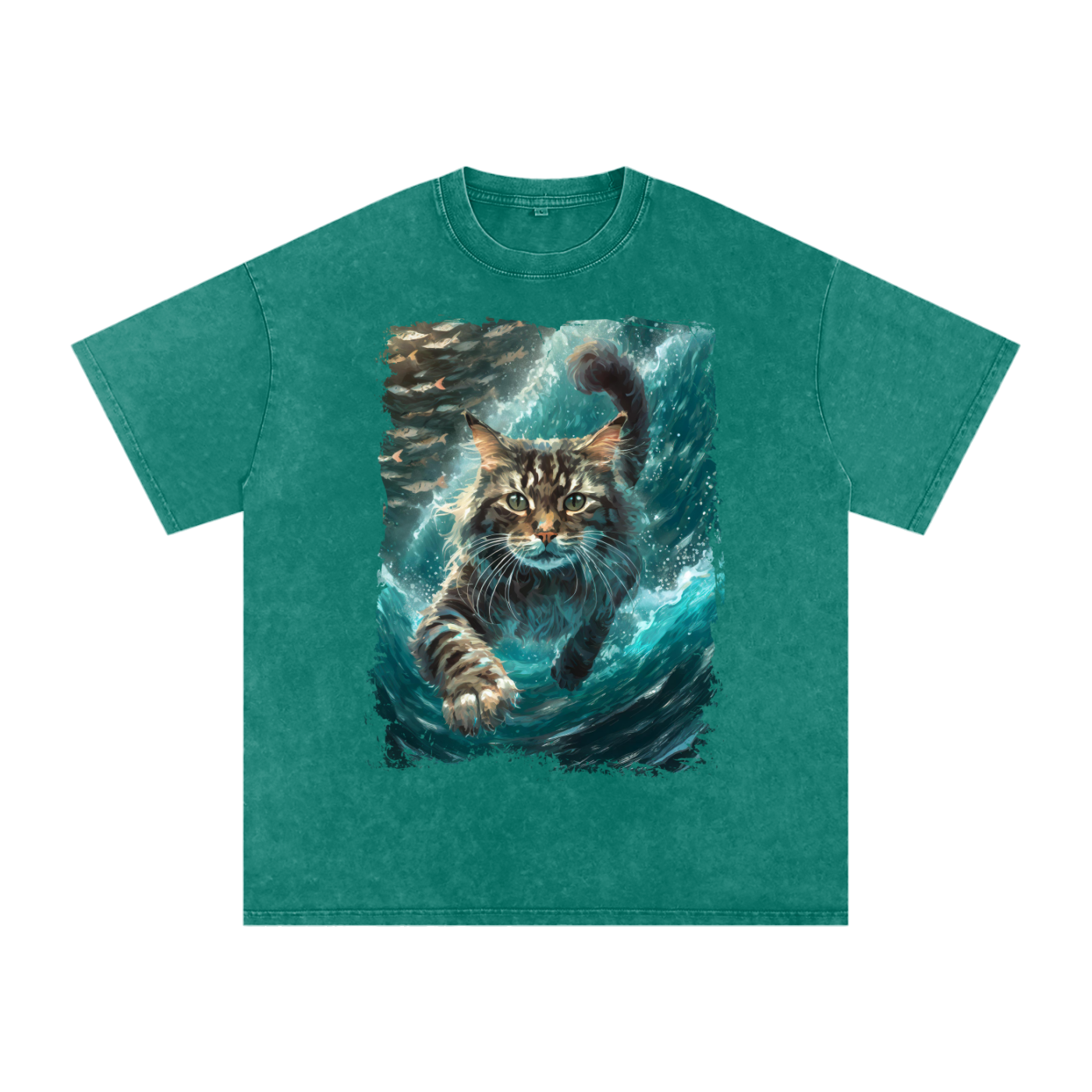 Cat,Swimming