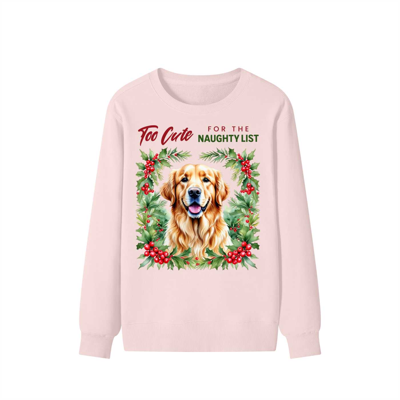 Christmas,Golden,Retriever,Cute,Naughty
