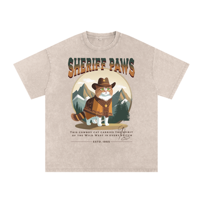 Cat,Sheriff,Wild West