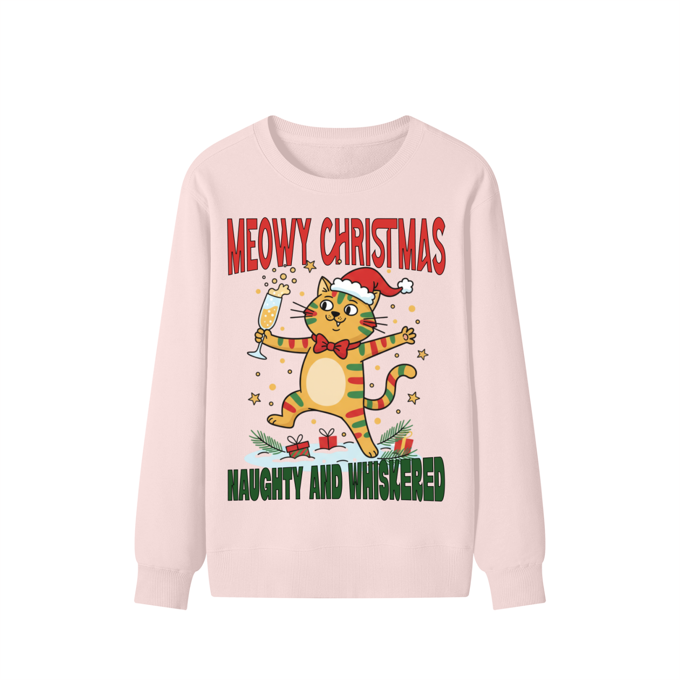 Meowy,Christmas,Cat,Naughty,Whiskered