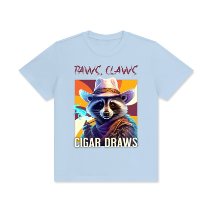 Raccoon,Paws,Claws,Cigar,Draws