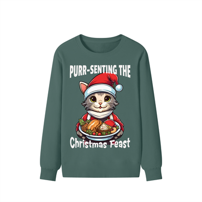 Christmas,Fun,Cat,Dinner,Chef